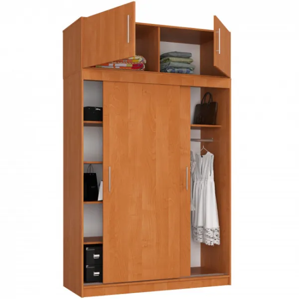 Ak furniture Nástavec na skříň CLP S150 olše 