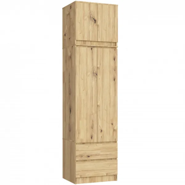 Ak furniture Nástavec na skříň STAR 60 cm dub artisan