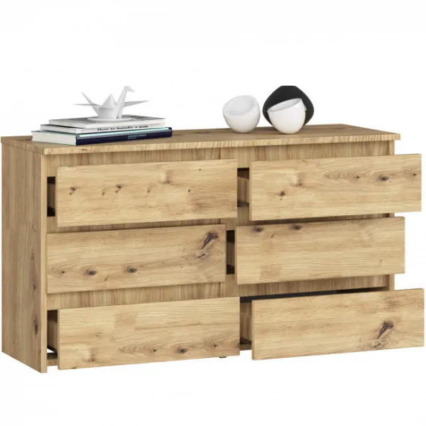 Ak furniture Komoda CL6 100 cm dub artisan