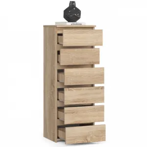 Ak furniture Komoda CL6 40 cm dub sonoma