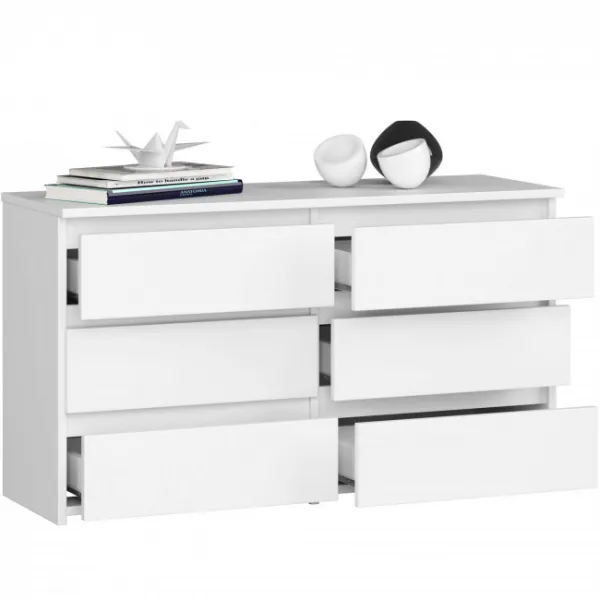 Ak furniture Komoda CL6 100 cm bílá