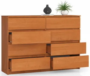 Ak furniture Komoda Rollo X 138,4 cm jelša