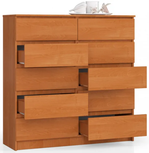 Ak furniture Komoda Kuba 120 cm jelša