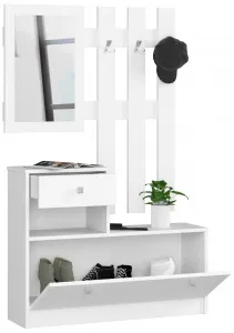 Ak furniture Stena v predsieni Bole biela