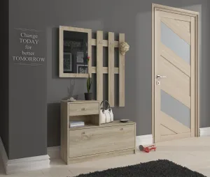 Ak furniture Predsieňová stena Bole dub sonoma