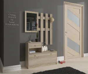 Ak furniture Predsieňová stena Bole dub sonoma