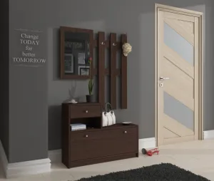 Ak furniture Stena v predsieni Bole wenge