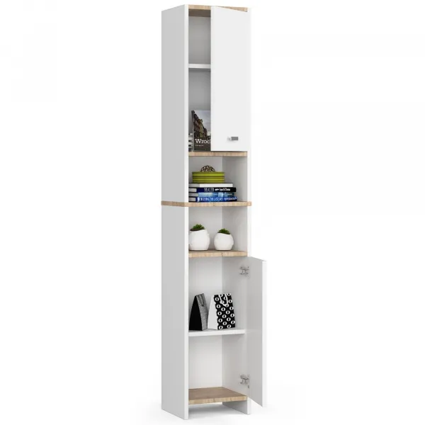 Ak furniture Kúpeľňová skrinka Beti 32 cm biela