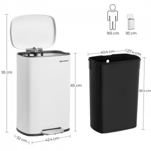 Odpadkový kôš 50l LTB101W01