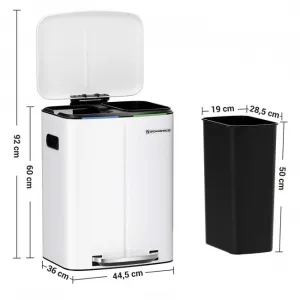 Recyklačný odpadkový kôš LTB40WT