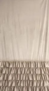 Hotový záves CARLI béžový - na priechodkách