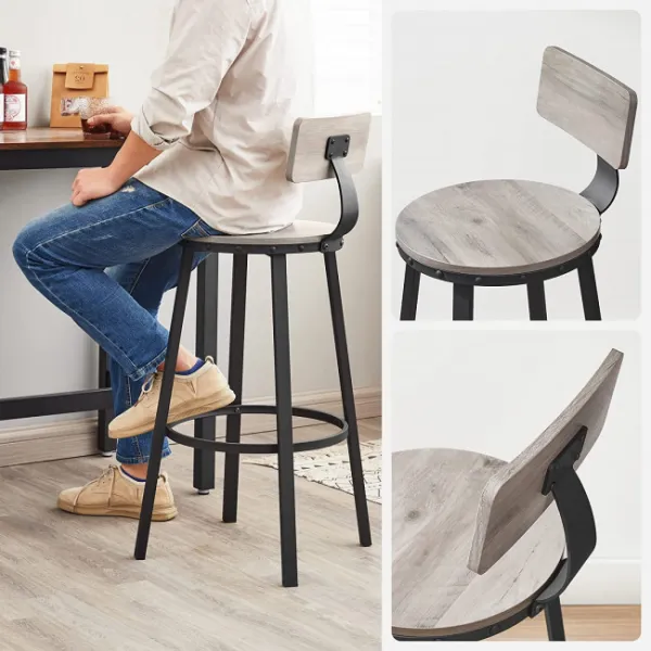 Set vysokých barových stoličiek LBC026B02