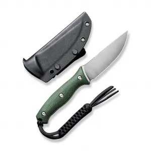 Civivi Stormridge Nitro-V Green Micarta C23041-3