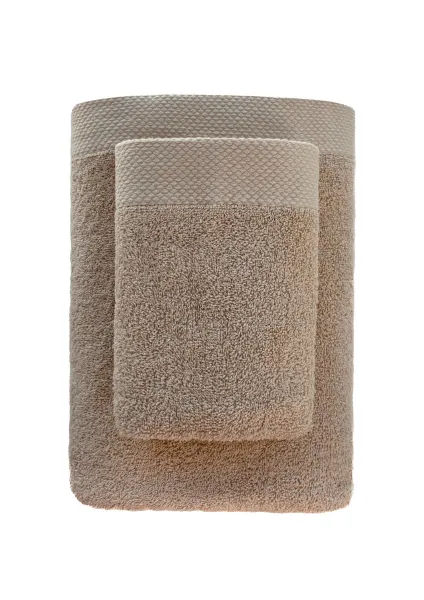Faro Bavlnený froté uterák BOHO 50x90 cm béžový