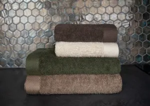Faro Bavlnený froté uterák BOHO 50x90 cm béžový