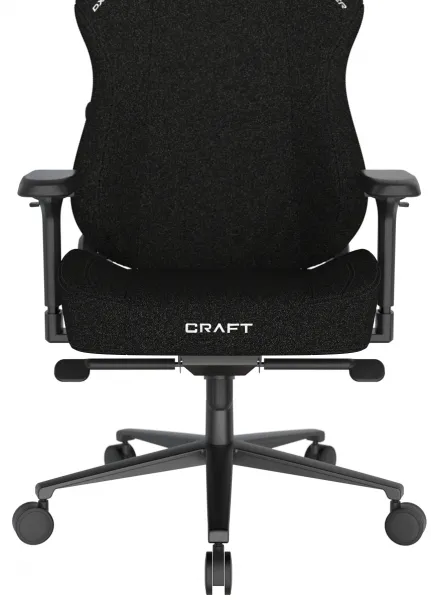 Herná stolička DXRacer CRAFT čierna, látková