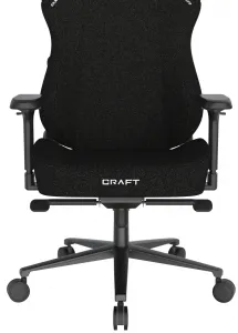 Herná stolička DXRacer CRAFT čierna, látková
