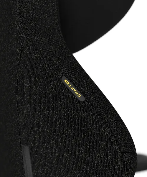 Herná stolička DXRacer CRAFT čierna, látková