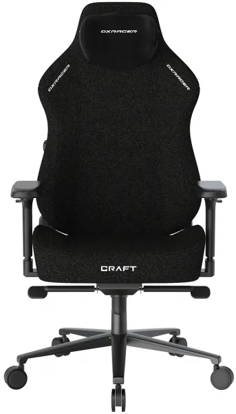 Herná stolička DXRacer CRAFT čierna, látková