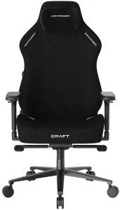 Herná stolička DXRacer CRAFT čierna, látková