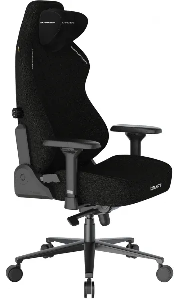 Herná stolička DXRacer CRAFT čierna, látková
