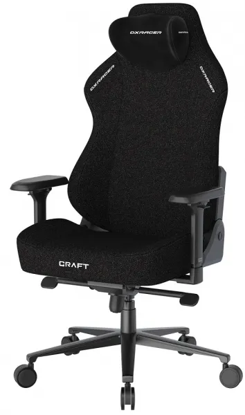 Herná stolička DXRacer CRAFT čierna, látková