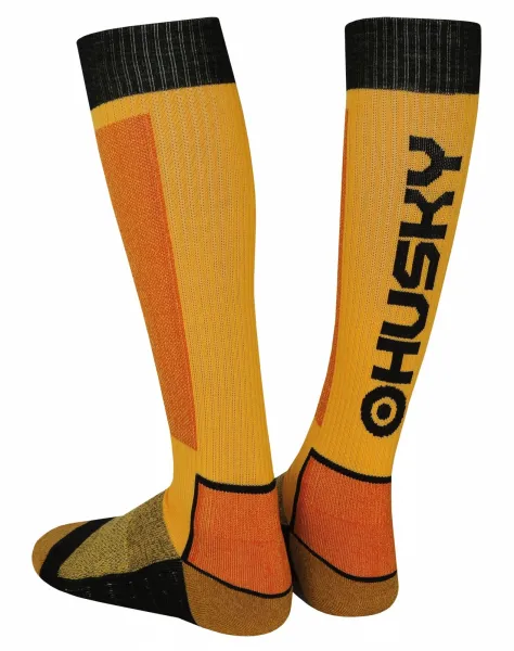 HUSKY Snow Wool socks blue/black