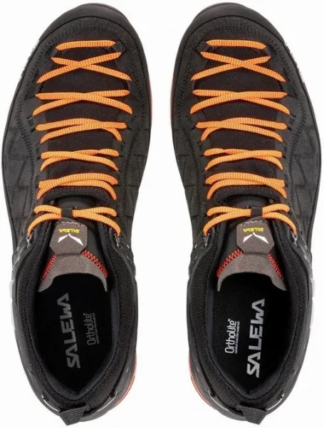 Pánska nízka turistická obuv SALEWA MTN Trainer 2 GTX Shoe M black carrot