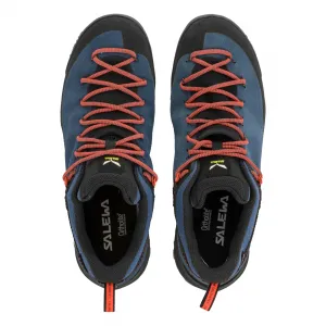 Pánska nízka turistická celokožená obuv SALEWA Wildfire Leather GTX M dark denim black