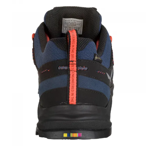 Pánska nízka turistická celokožená obuv SALEWA Wildfire Leather GTX M dark denim black