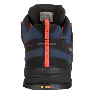 Pánska nízka turistická celokožená obuv SALEWA Wildfire Leather GTX M dark denim black