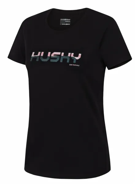 Women's cotton T-shirt HUSKY Tee Wild L white