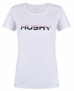 Women's cotton T-shirt HUSKY Tee Wild L white