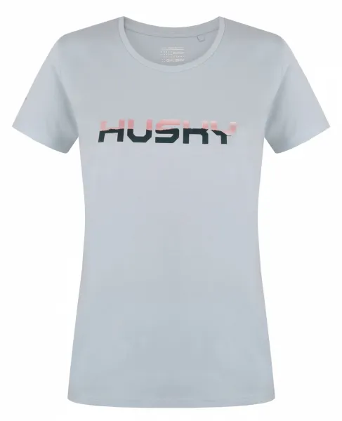 Women's cotton T-shirt HUSKY Tee Wild L white