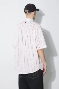 Bavlnená košeľa Marcelo Burlon County Pinstripes Over Shirt