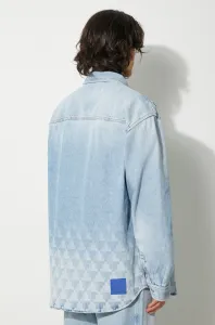 Rifľová bunda Marcelo Burlon Laser Cross Dnm Overshirt