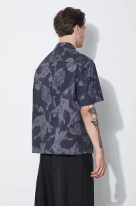 Bavlnená košeľa Neil Barrett Boxy Bold Flowers Print Short Sleeve Shirt