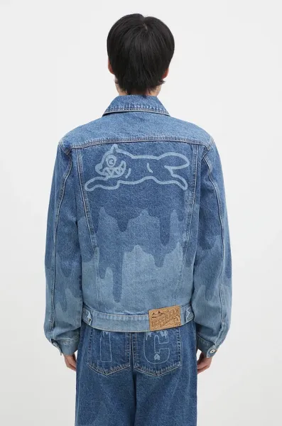 Rifľová bunda ICECREAM Lazer Drip Denim Trucker