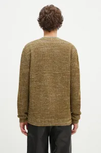 Vlnený kardigán Norse Projects Loki Wool Cotton Rib Cardigan