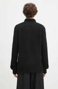 Vlnený sveter Norse Projects Rasmus Relaxed Brushed Polo