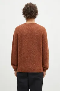 Vlnený sveter Norse Projects Birnir Brushed Lambswool