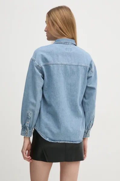 Riflová blúzka Pepe Jeans NOVA