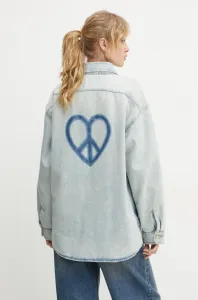 Rifľová bunda Moschino Jeans