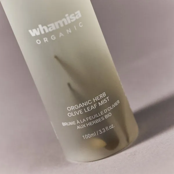WHAMISA Organic Herb Olive Leaf Mist ultrajemná hmla na upokojenie pleti 100 ml