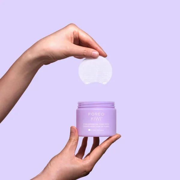 FOREO KIWI™ Pore Minimizing Toner Pads tonizačné vankúšiky na minimalizáciu pórov 60 ks