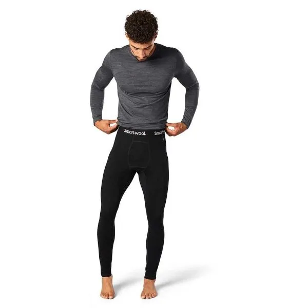 Smartwool M CLASSIC ALL-SEASON MERINO BL BOTTOM B Pánske spodky, čierna, veľkosť