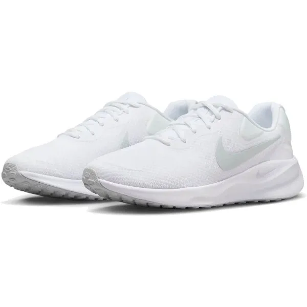 Nike REVOLUTION 7 Pánska bežecká obuv, biela, veľkosť 45.5