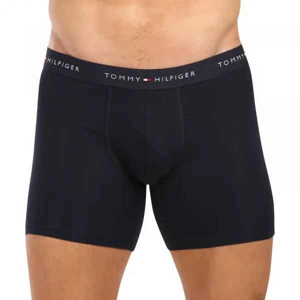 3PACK pánske boxerky Tommy Hilfiger tmavo modré (UM0UM02765 0W3) M, trenky
