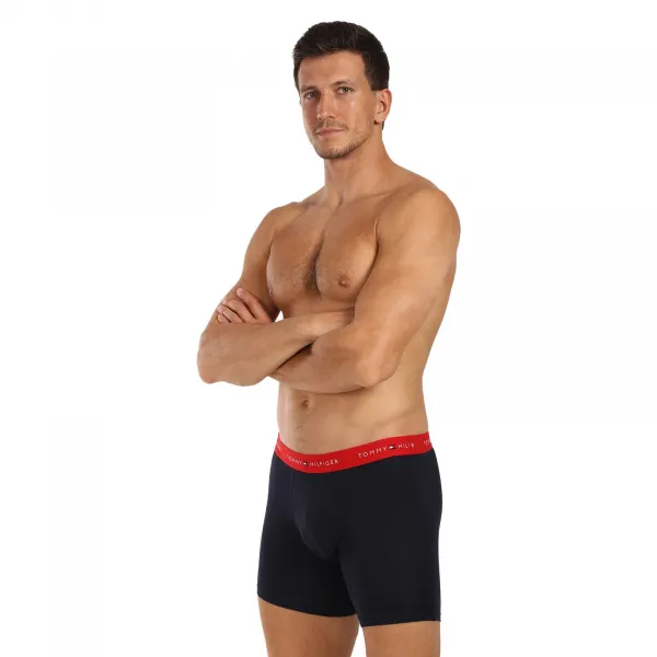 3PACK pánske boxerky Tommy Hilfiger tmavo modré (UM0UM02765 0W3) M, trenky