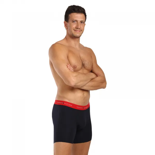 3PACK pánske boxerky Tommy Hilfiger tmavo modré (UM0UM02765 0W3) M, trenky